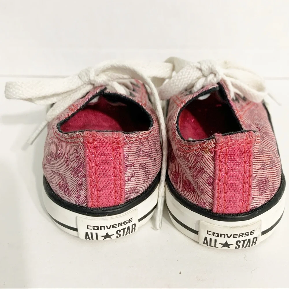 Converse Cheetah Print Chuck Taylor® All Star® Low Top Canvas Sneakers Lace Up